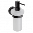 Seifenspender Dark, Behälter aus Mattglass, 230 ml