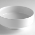 Waschtisch WAS 400 x 400 x 180 mm | aufsatz | ringförmig | Weiß Glanz