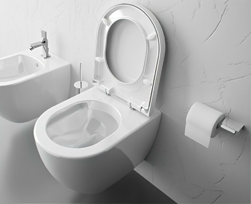 WC-hängend SANIBOLD | 365 x 510 x 364 | Rimflush | Weiß