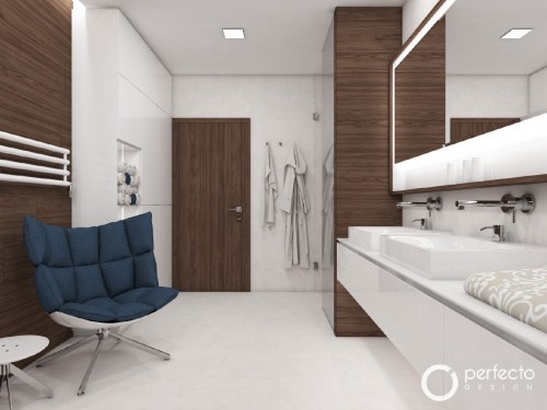 Modernes Badezimmer NORWAY - Visualisierung