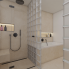 Modernes MACI-Badezimmer - Pohled do sprchového koutu