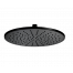 Duschkopf Jazz | aufhängbar | Ø 300 mm | ringförmig | Chrom schwarzer Grund