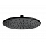 Duschkopf Jazz | aufhängbar | Ø 200 mm | ringförmig | Chrom schwarzer Grund