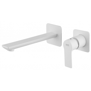 Waschtischarmatur Unterputz | 180 | hebel | weiß matt | ENERGY