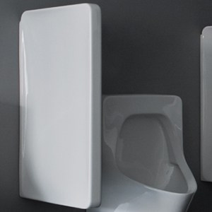 Urinaltrennwanda CINTO | weiß