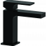 Waschbecken Wasserhahn Absolute mit Ablasskappe | Ständer | niedrig | schwarz matt