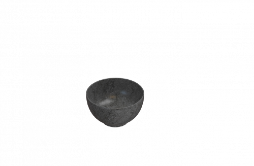 Waschbecken | T_EDGE | 300x300x160 mm | Pruhovaná šedá matt