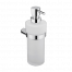 Seifenspender NAVA, Behälter aus Mattglas | Chrom
