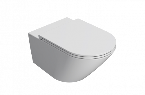 WC-hängend Forty3 | 570x360x330 mm | Weiß matt | Rimless