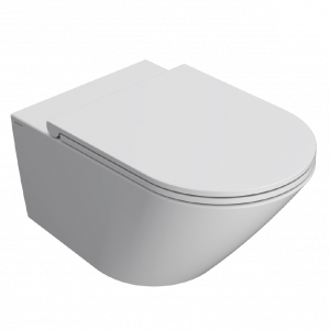 WC-hängend Forty3 | 570x360x330 mm | Weiß matt | Rimless