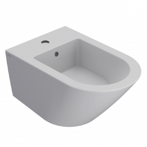 Bidet-hängend Forty3 | 570x360x290 mm | Hellgrau matt