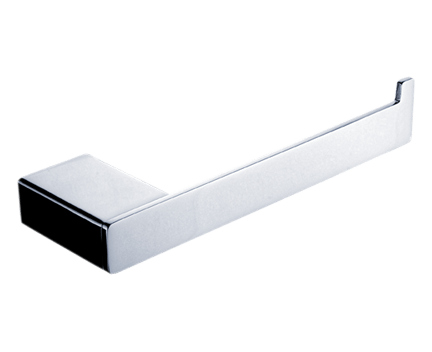 Toilletenpapierhalter Kibo ohne Deckel für eine Rolle | Chrom