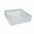 Waschtisch LIKE | 800 x 460 x 130 mm | aufsatz | rechteckig | Weiß Glanz