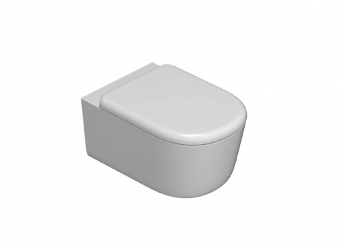 WC-hängend GLOBO | 540x360x340 | Weiß Glanz | Weiß Glanz