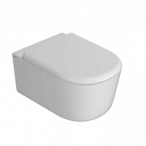 WC-hängend GLOBO | 540x360x340 | Weiß Glanz | Weiß matt