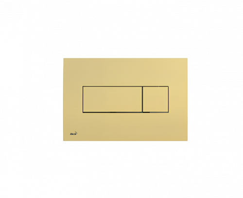 Betätigungsplatte von WC- Modul M375 - goldene