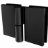 X101 | Sprchová zástěna - dveře do niky | SCANDIC | 800 x 2000 | černá | levé