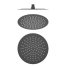 Duschkopf CIRCULO | aufhängbar | Ø 250 mm | ringförmig | schwarz matt