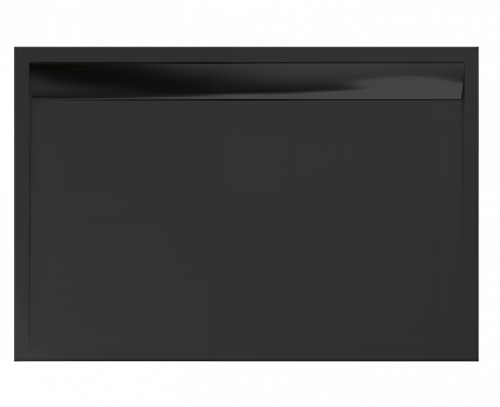 ILA - WIA rechteckige Duschwanne | schwarz | 800x1000