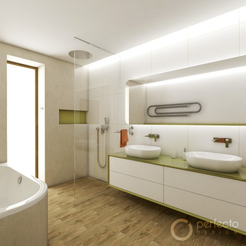 Modernes Badezimmer PARK - Visualisierung
